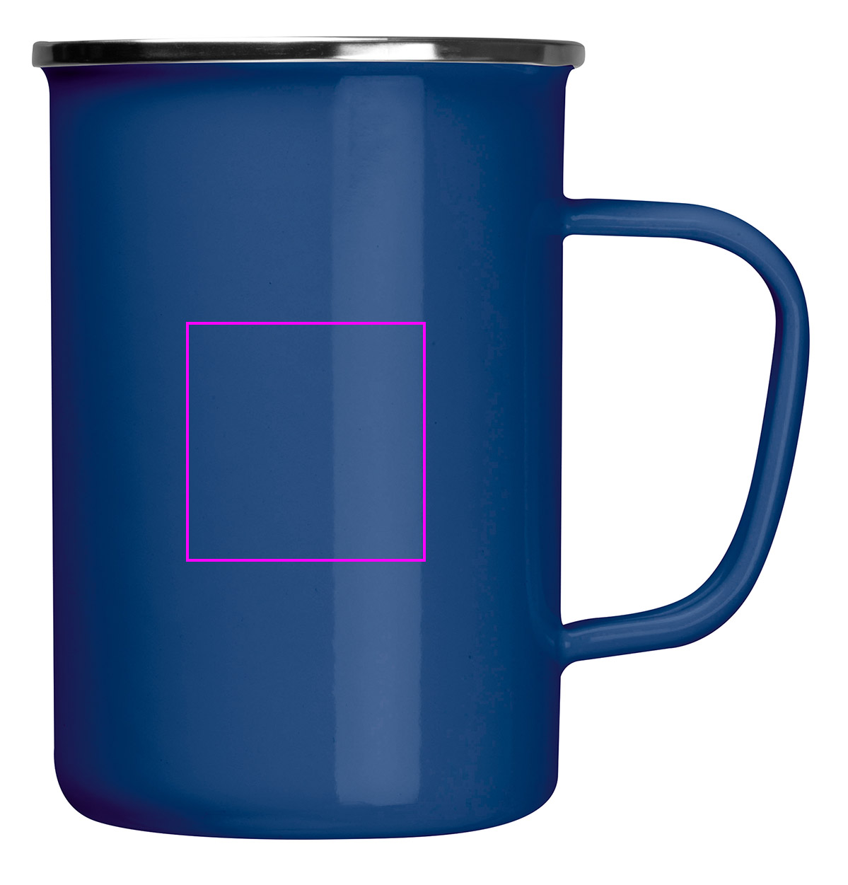 Kubek metalowy emaliowany 550 ml GENE