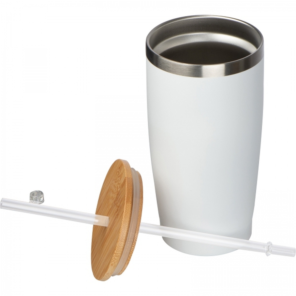 Kubek termiczny ze słomką 500 ml RODRIGO