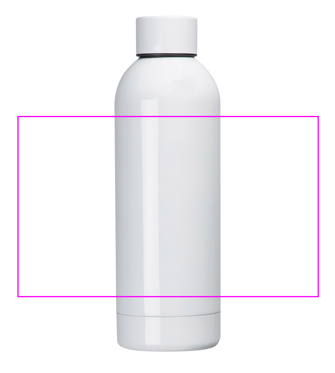 Butelka termiczna stalowa 550 ml ze stali z recyklingu SARA 500 ml