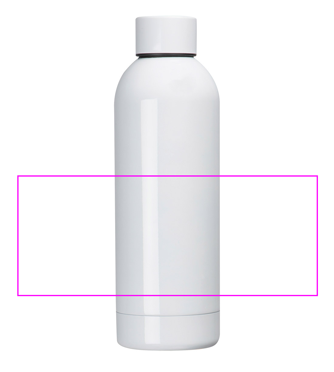 Butelka termiczna stalowa 550 ml ze stali z recyklingu SARA 500 ml