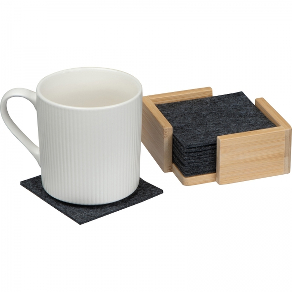 Podkładki filcowe pod kubek 10 szt. CELESTE