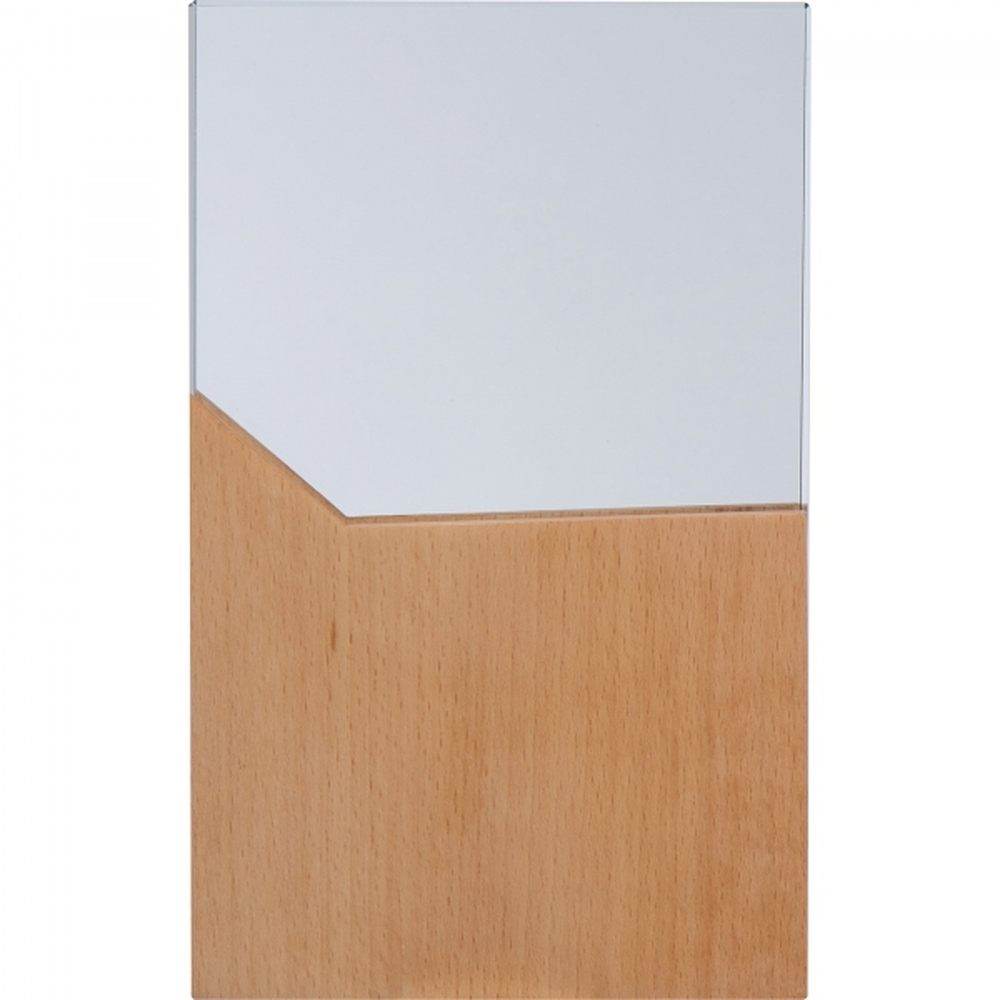 Szklany blok trofeum GLORIA