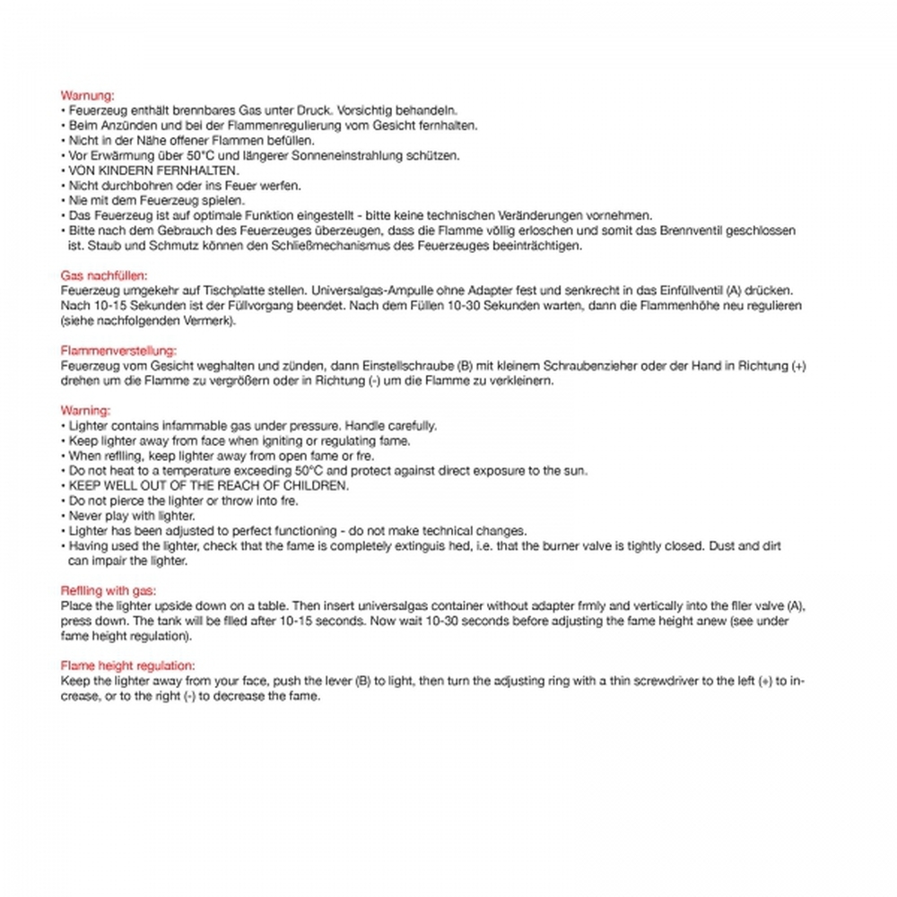 Zapalniczka plastikowa ANATOL