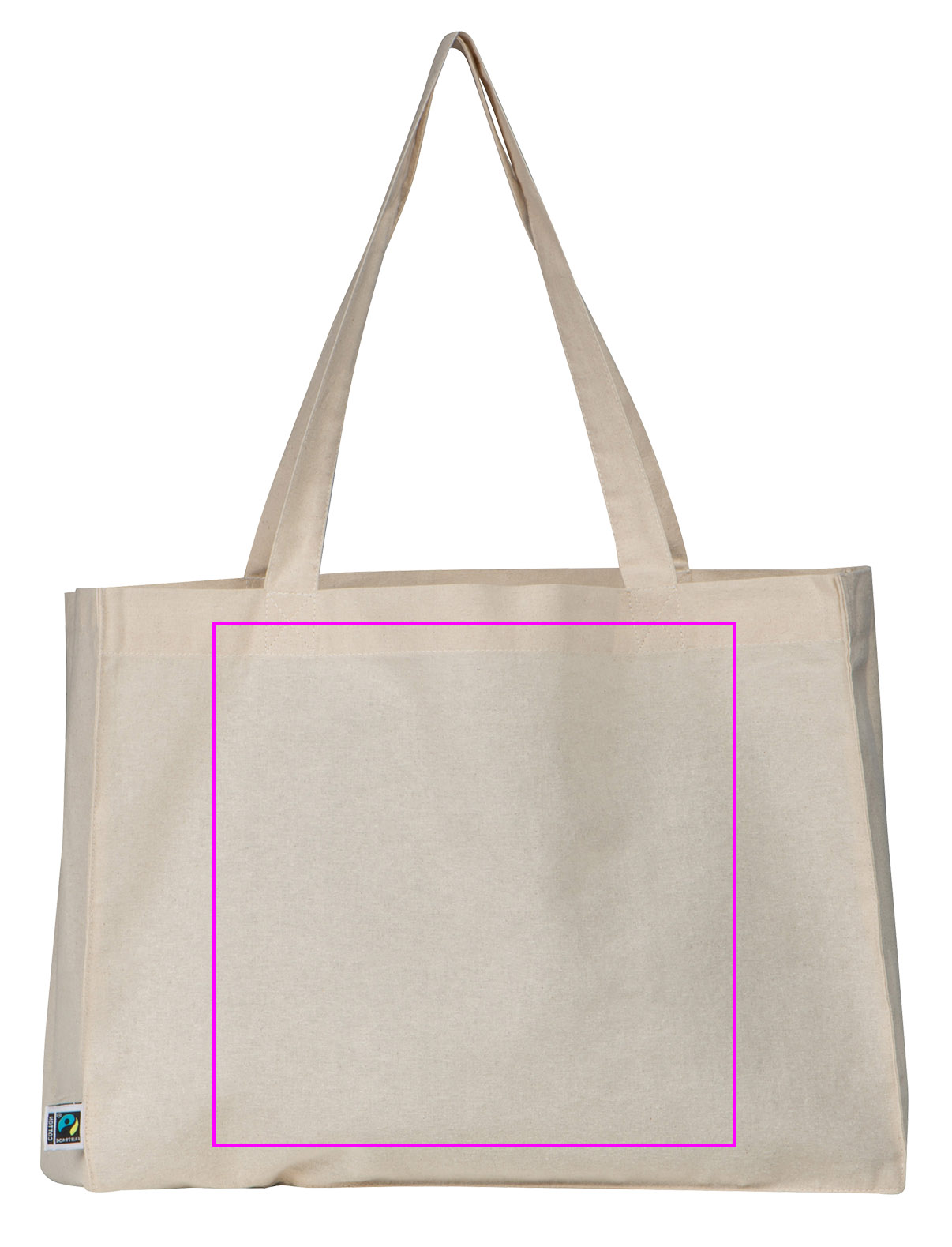 Torba bawełniana z długimi uszami 180 g/m2 DUSTIN