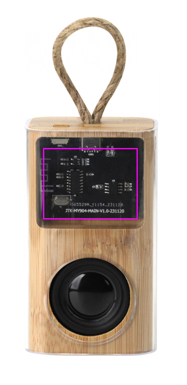 Głośnik bluetooth transparentny WIT