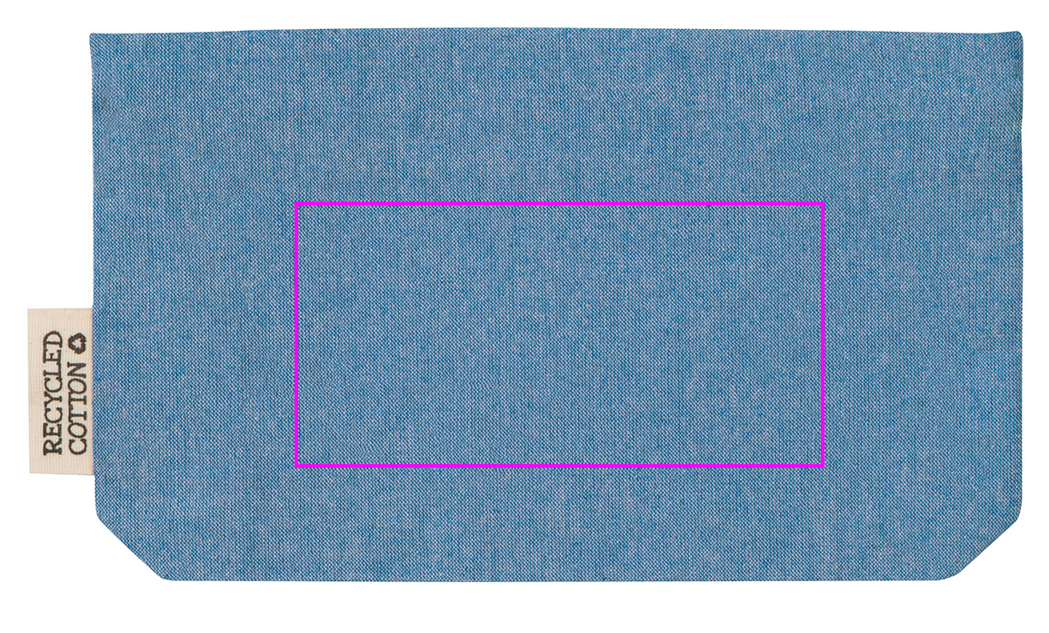 Kosmetyczka z bawełny z recyklingu 180g/m2 HARRY