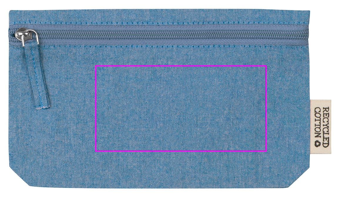 Kosmetyczka z bawełny z recyklingu 180g/m2 HARRY