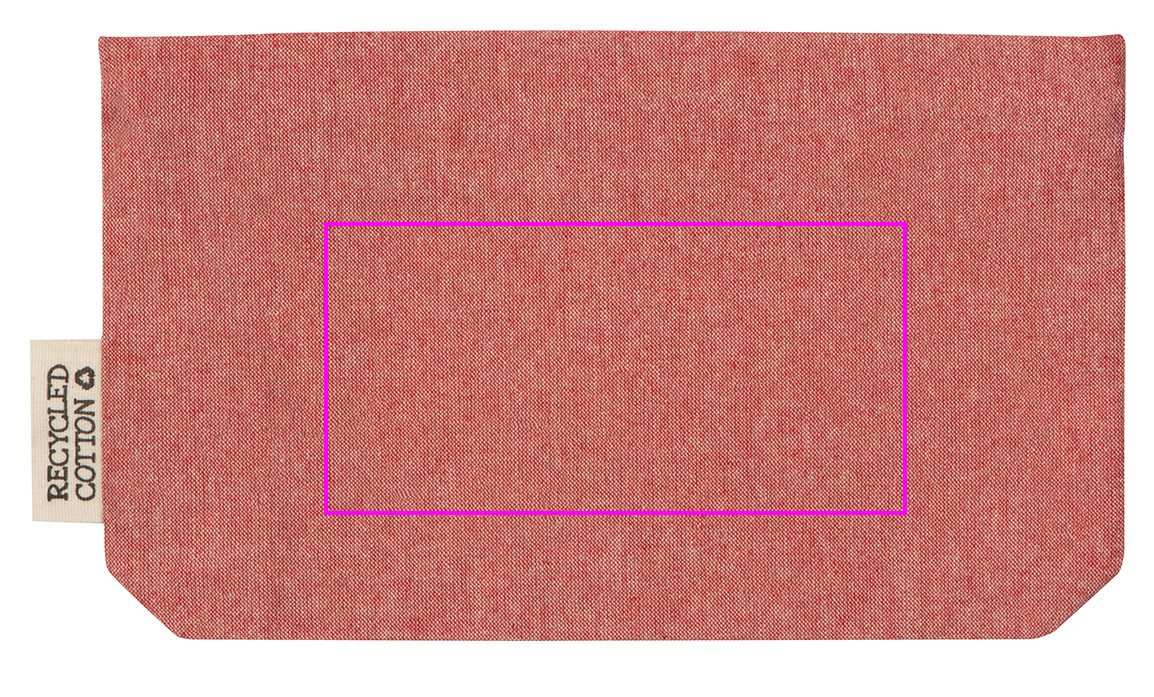 Kosmetyczka z bawełny z recyklingu 180g/m2 HARRY