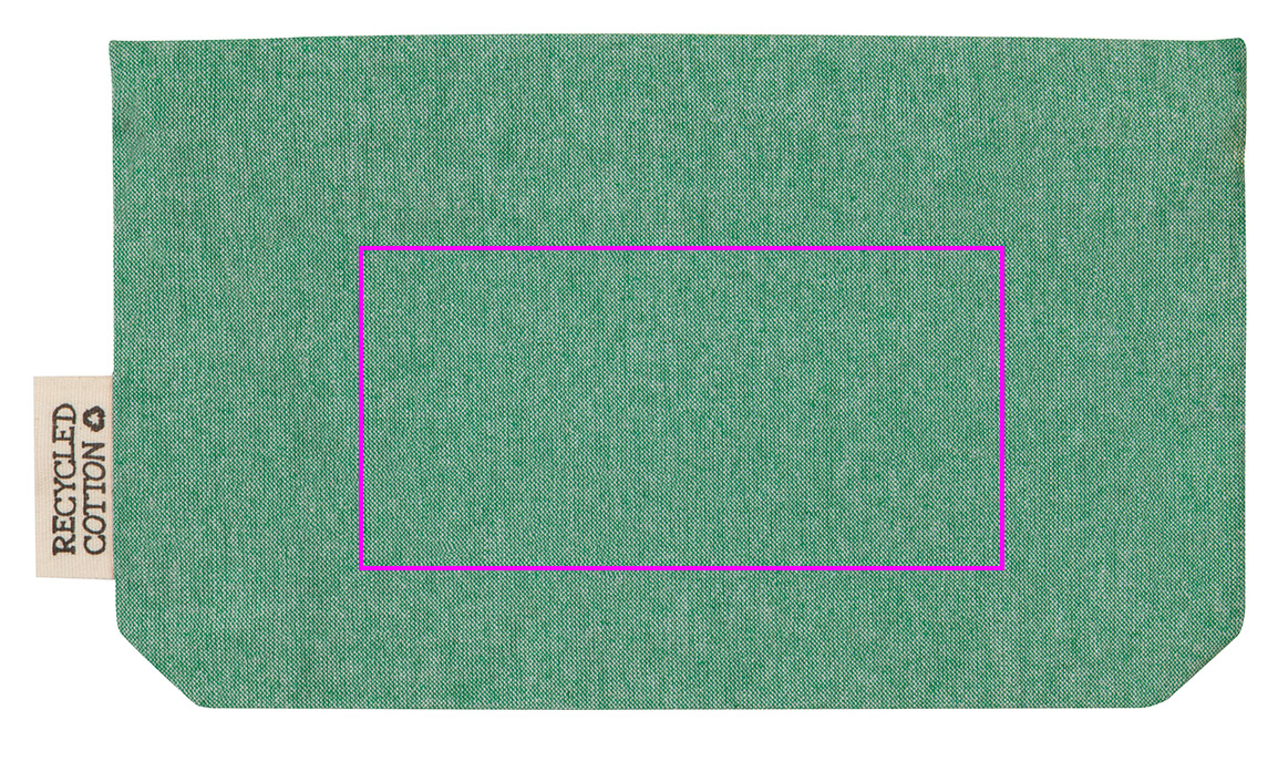 Kosmetyczka z bawełny z recyklingu 180g/m2 HARRY