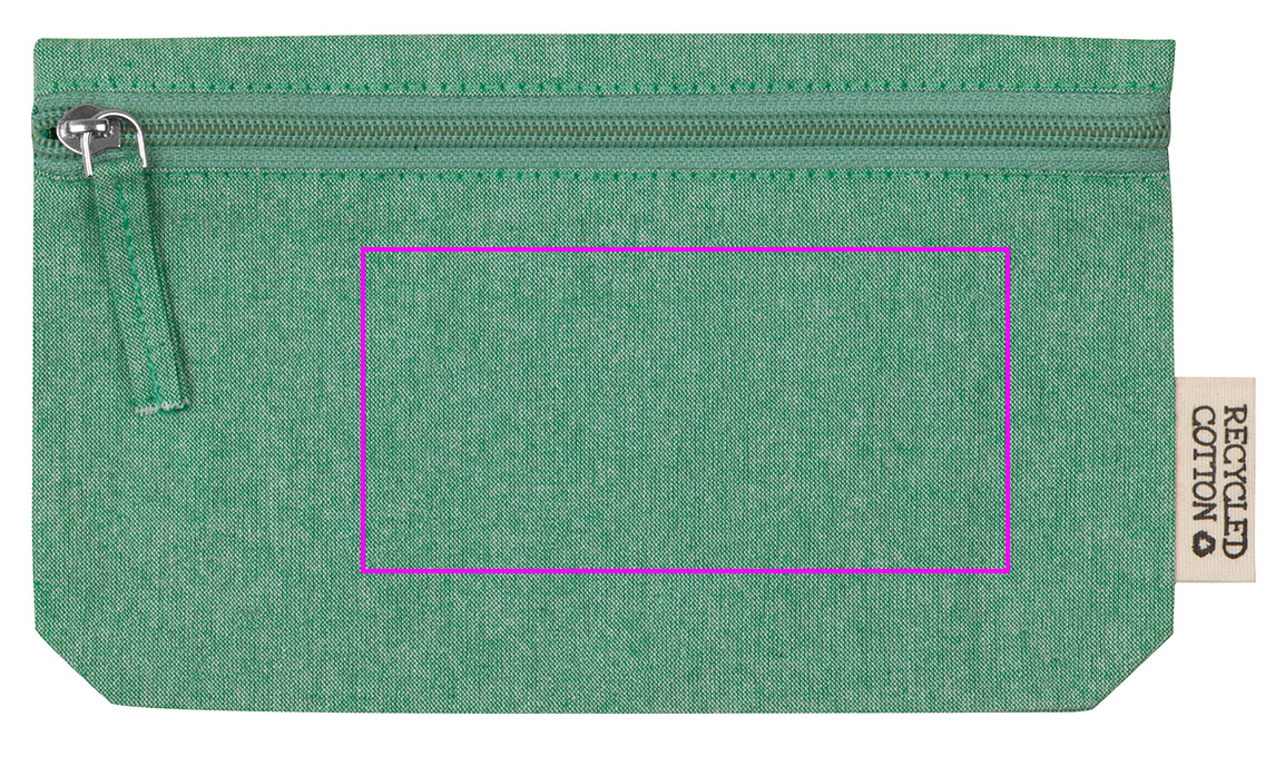 Kosmetyczka z bawełny z recyklingu 180g/m2 HARRY