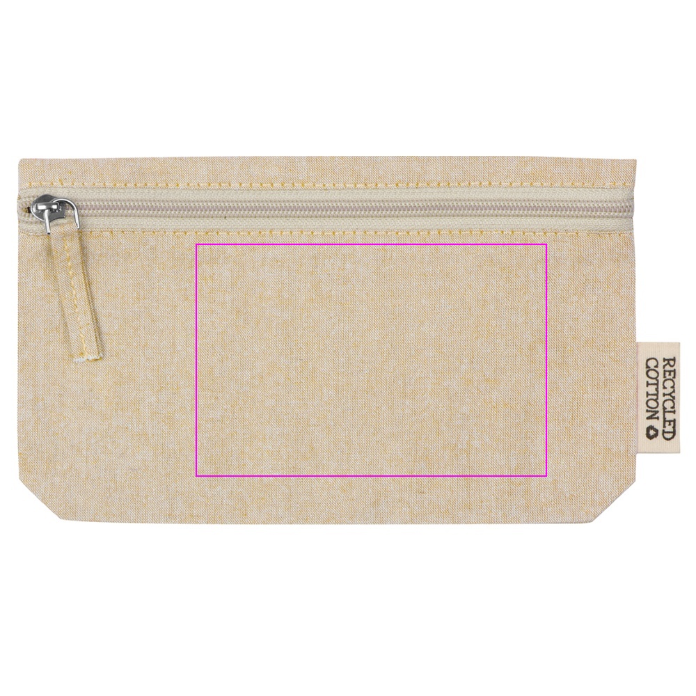 Kosmetyczka z bawełny z recyklingu 180g/m2 HARRY