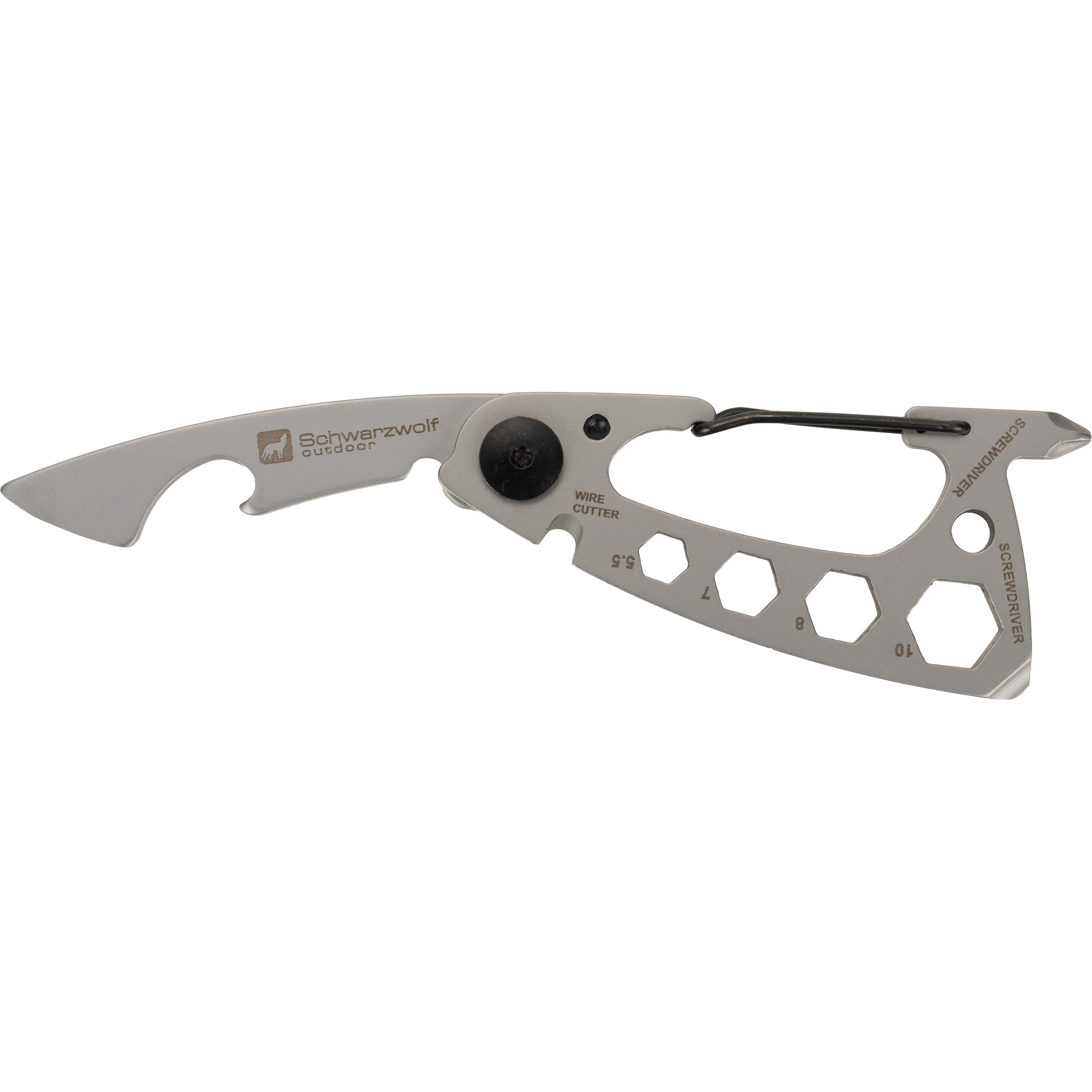 Brelok wielofunkcyjny BURUNDI Schwarzwolf