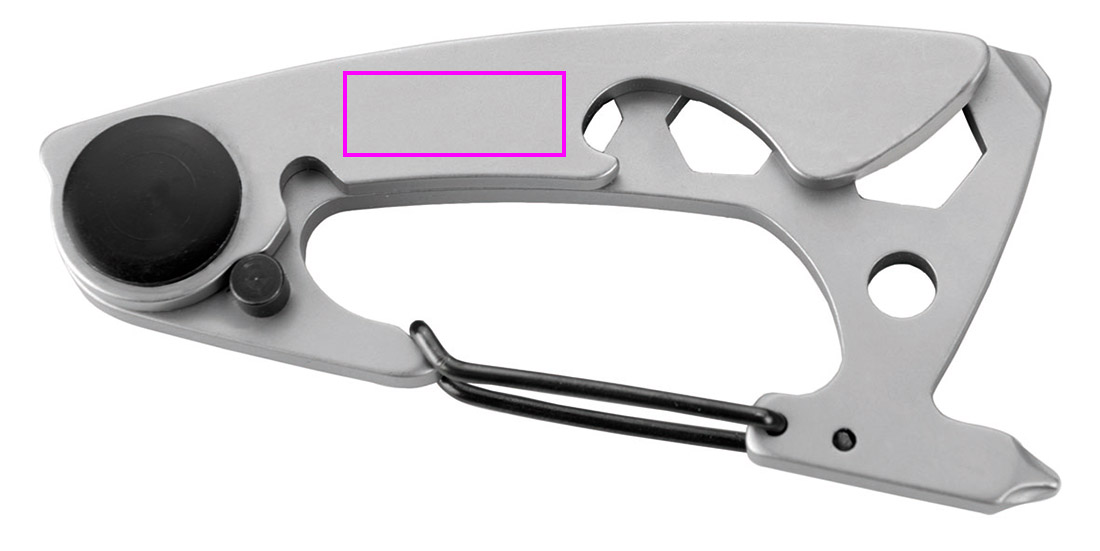 Brelok wielofunkcyjny BURUNDI Schwarzwolf