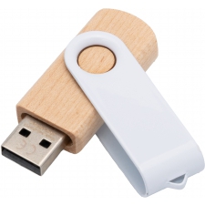 Pendrive twister z metalu i drewna
