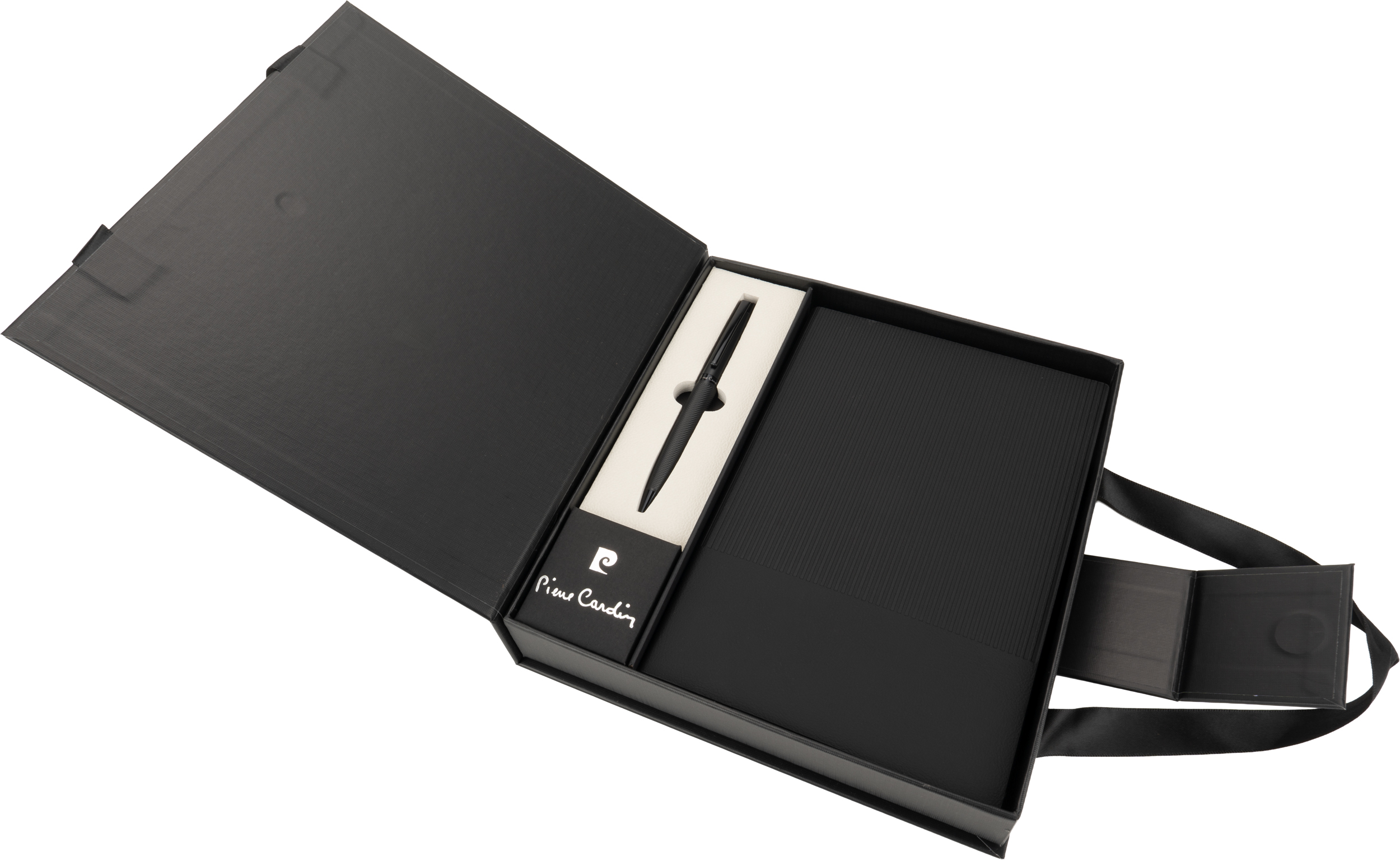 Notatnik A5 w linie z długopisem metalowym CHANTAL Pierre Cardin