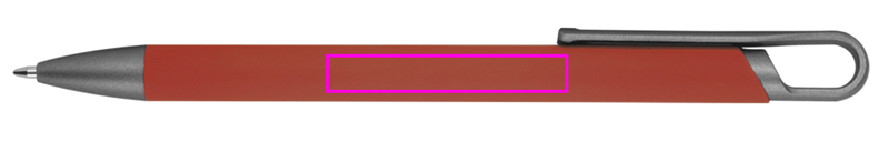 Długopis aluminiowy z recyklingu półżelowy KAROLINE