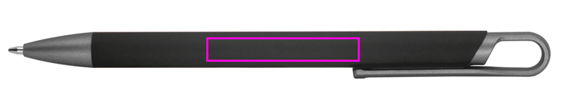 Długopis aluminiowy z recyklingu półżelowy KAROLINE