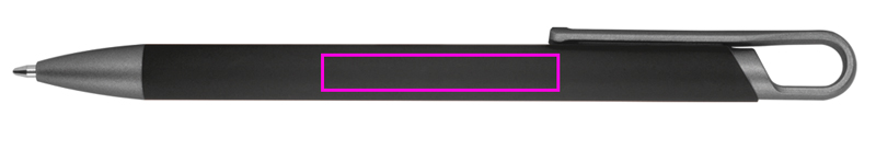 Długopis aluminiowy z recyklingu półżelowy KAROLINE