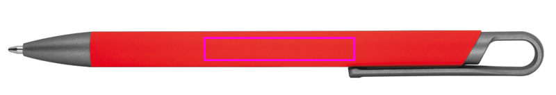 Długopis aluminiowy z recyklingu półżelowy KAROLINE