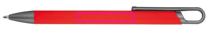 Długopis aluminiowy z recyklingu półżelowy KAROLINE