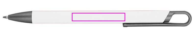Długopis aluminiowy z recyklingu półżelowy KAROLINE