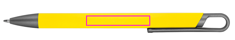 Długopis aluminiowy z recyklingu półżelowy KAROLINE