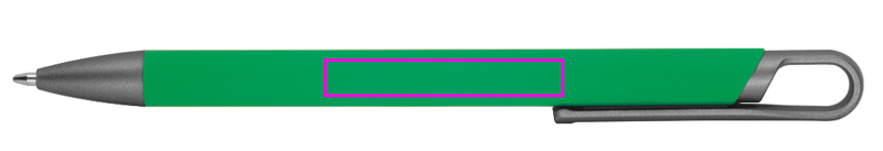 Długopis aluminiowy z recyklingu półżelowy KAROLINE