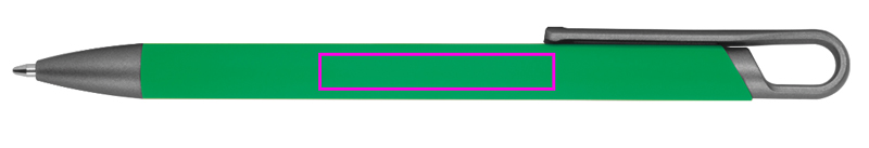 Długopis aluminiowy z recyklingu półżelowy KAROLINE