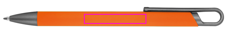 Długopis aluminiowy z recyklingu półżelowy KAROLINE