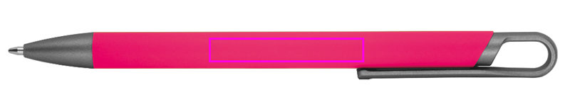 Długopis aluminiowy z recyklingu półżelowy KAROLINE