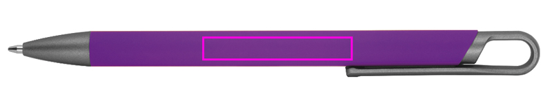 Długopis aluminiowy z recyklingu półżelowy KAROLINE