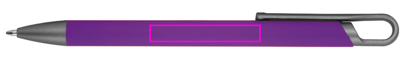 Długopis aluminiowy z recyklingu półżelowy KAROLINE