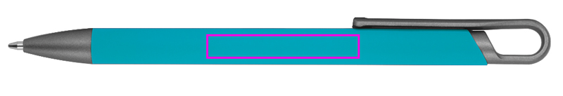 Długopis aluminiowy z recyklingu półżelowy KAROLINE