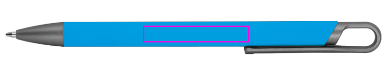 Długopis aluminiowy z recyklingu półżelowy KAROLINE