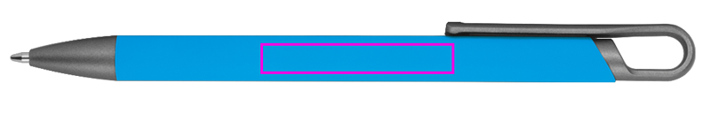 Długopis aluminiowy z recyklingu półżelowy KAROLINE