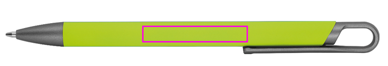 Długopis aluminiowy z recyklingu półżelowy KAROLINE