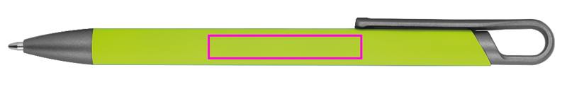 Długopis aluminiowy z recyklingu półżelowy KAROLINE