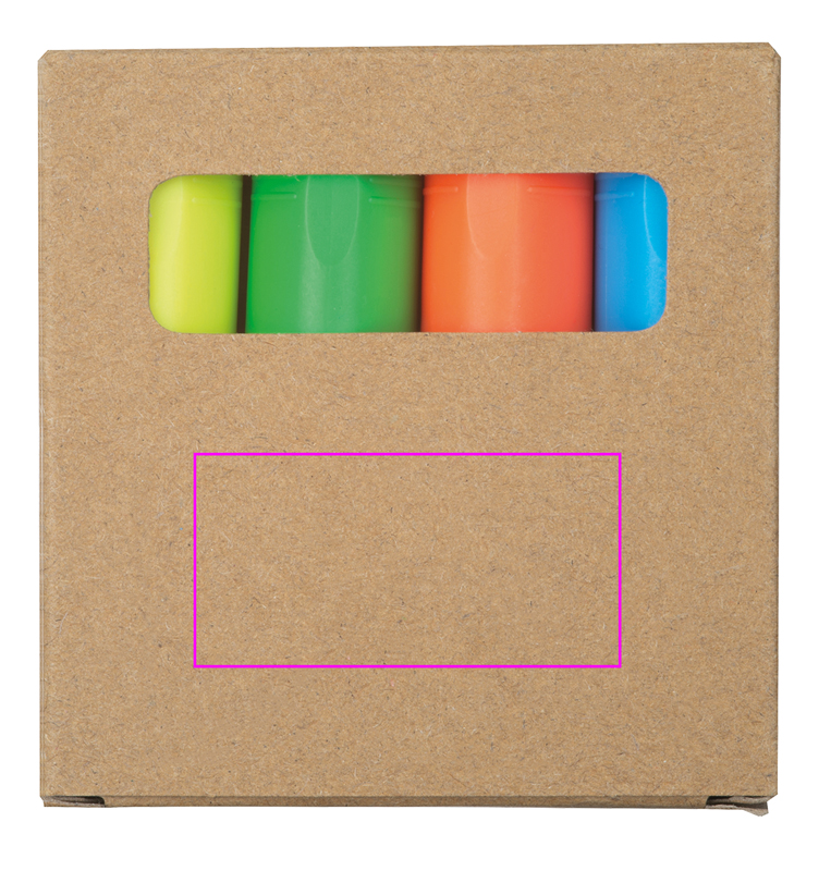 Mini zakreślacze 4 kolory SETH