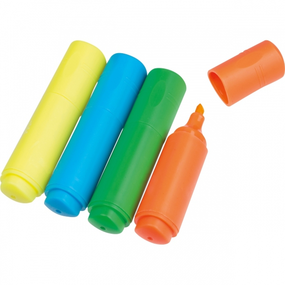 Mini zakreślacze 4 kolory SETH