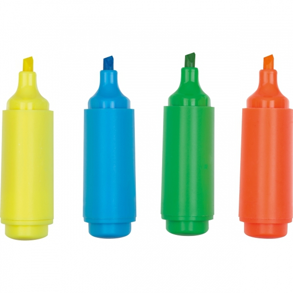 Mini zakreślacze 4 kolory SETH