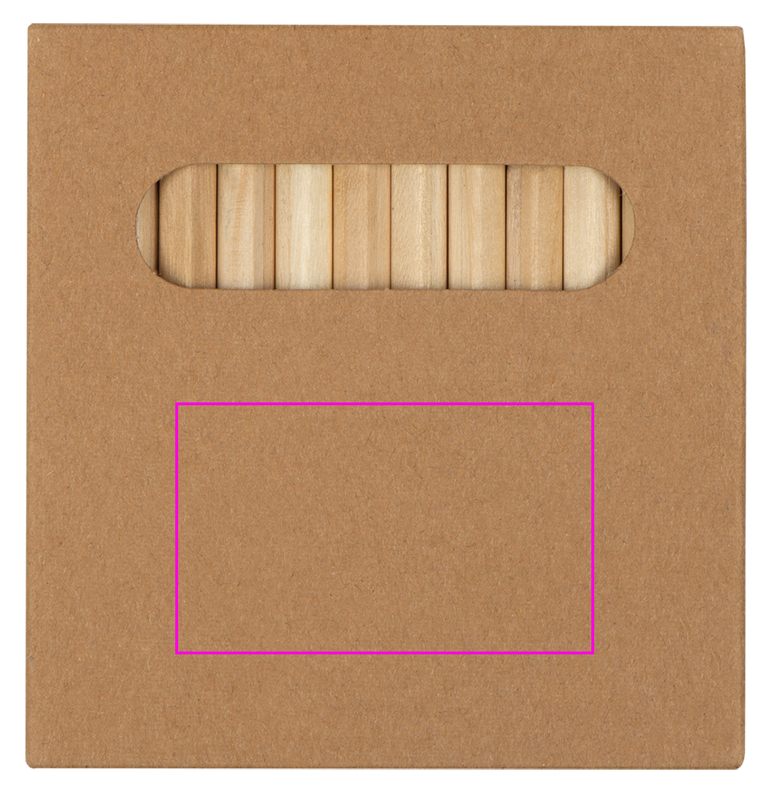 Kredki drewniane 12 kolorów ASHTON