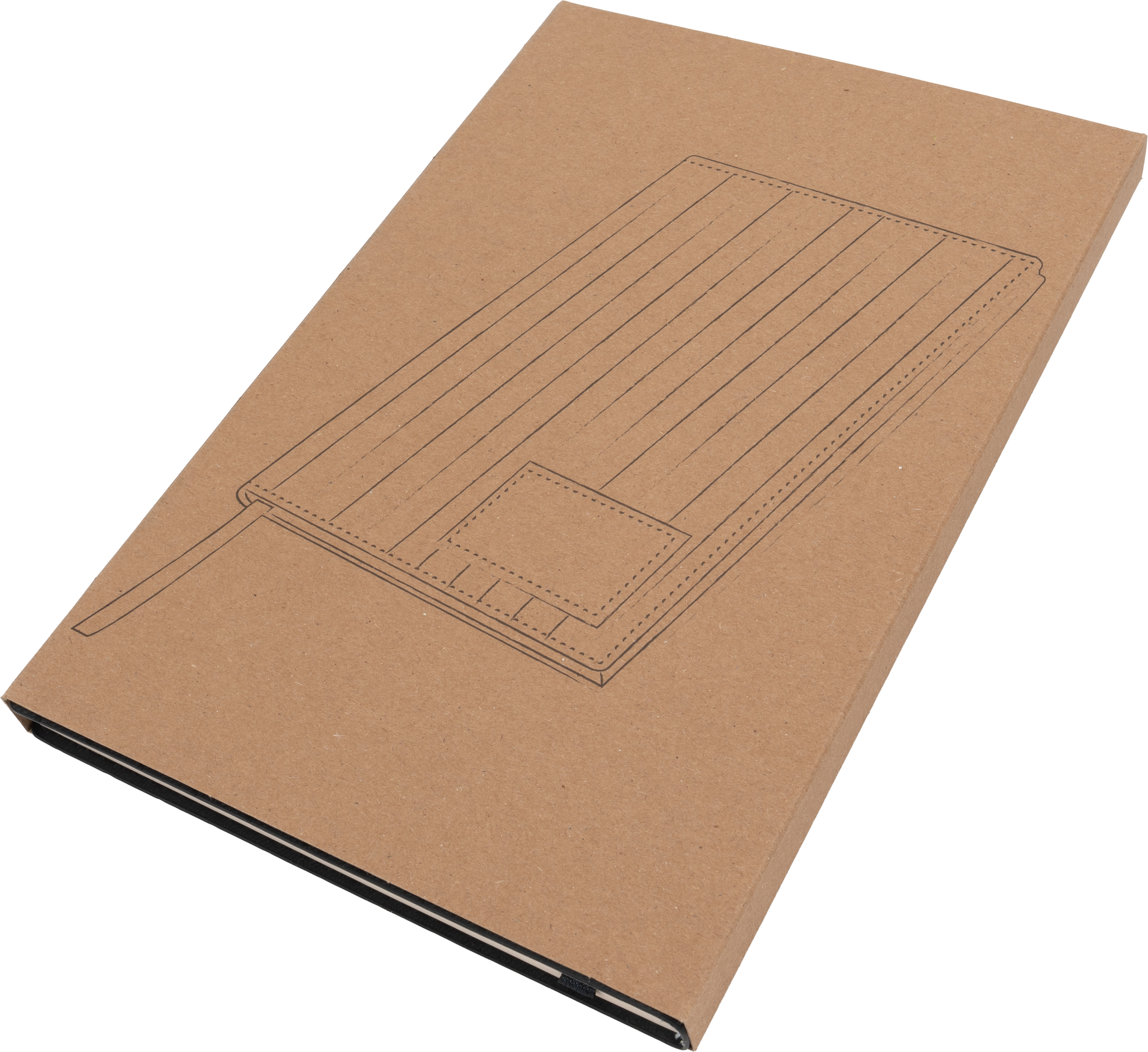 Notatnik A5 w linie z trzciny cukrowej STANLEY