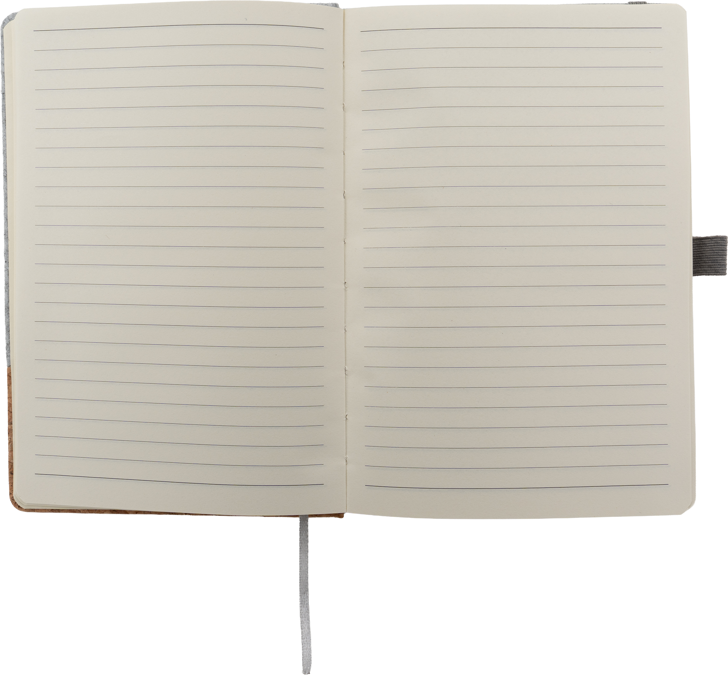 Notatnik A5 w linie RPET TERESA