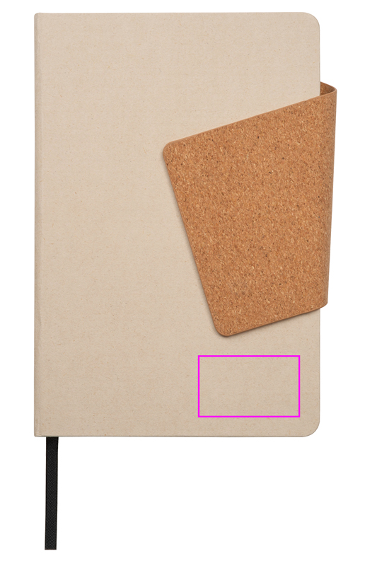 Notatnik A5 w linie z kartonu po mleku MARTHA