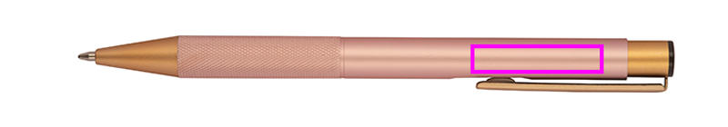 Notatnik A5 ze skóry z recyklingu, w linie z długopisem metalowym CrisMa MAGGIE