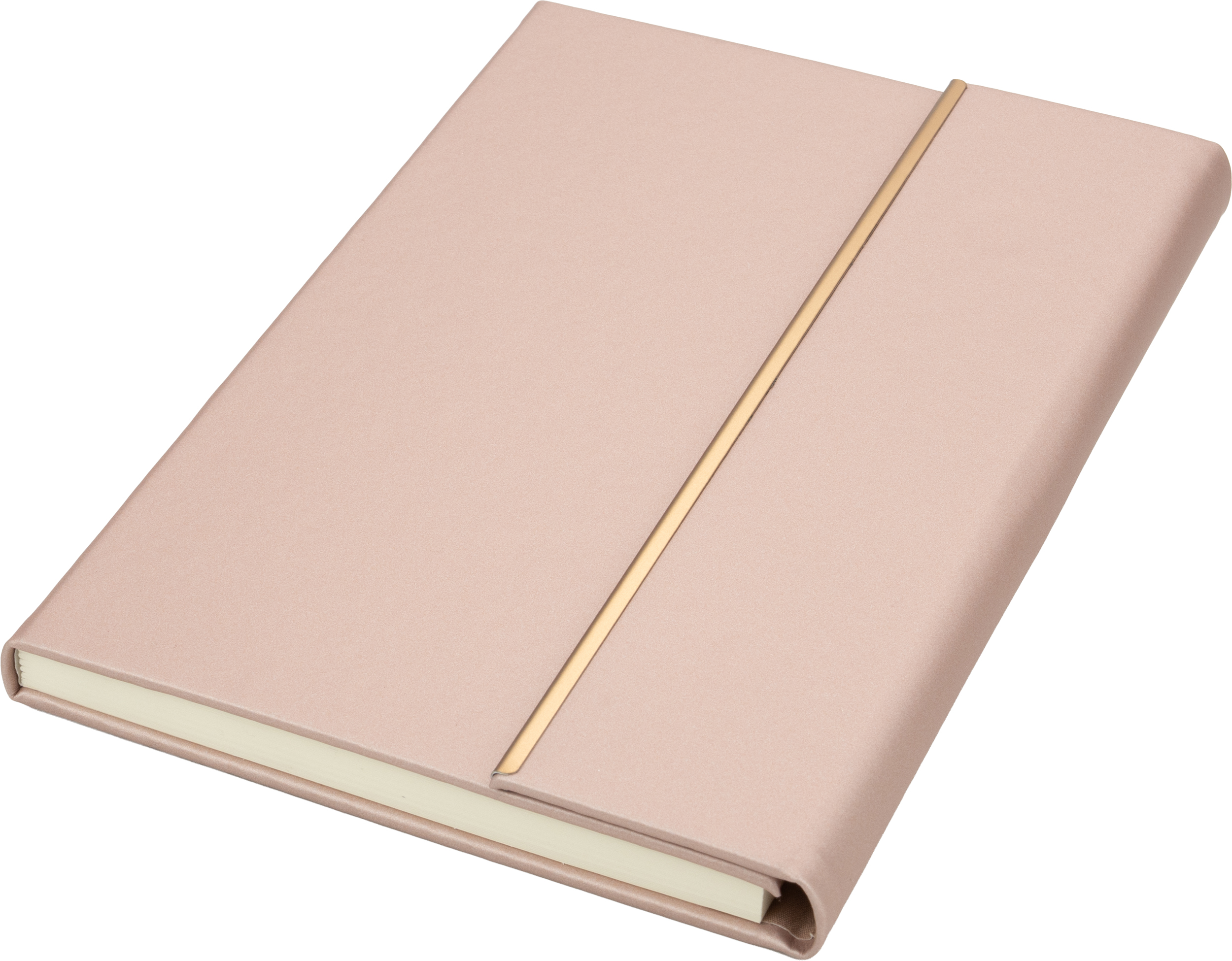 Notatnik A5 ze skóry z recyklingu, w lin...