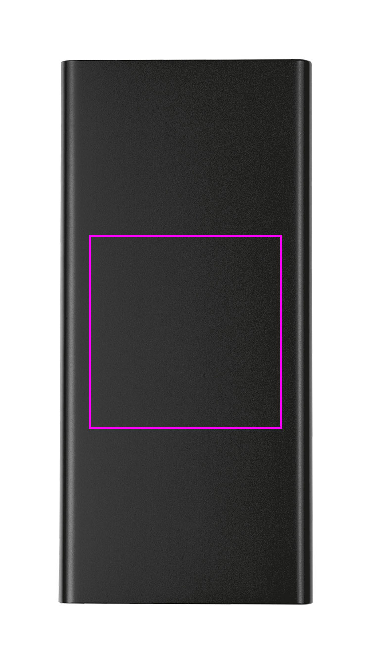 Power bank 10000 mAh z aluminium z recyklingu GIORGIA