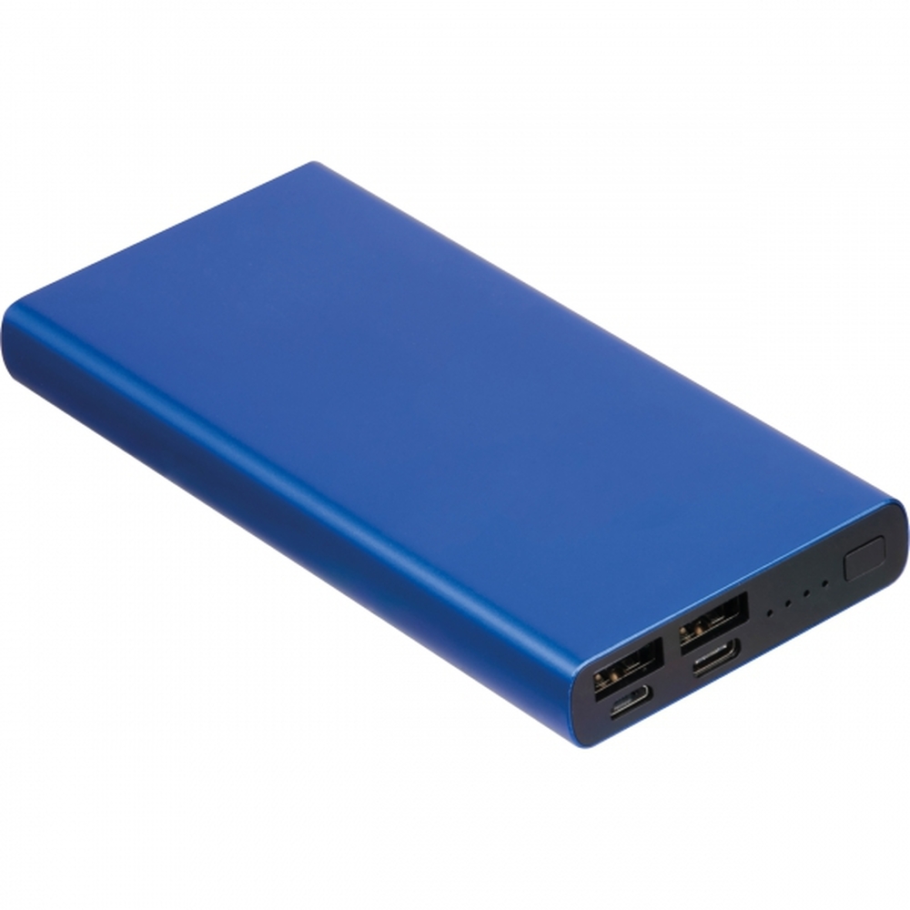 Power bank 10000 mAh z aluminium z recyklingu GIORGIA