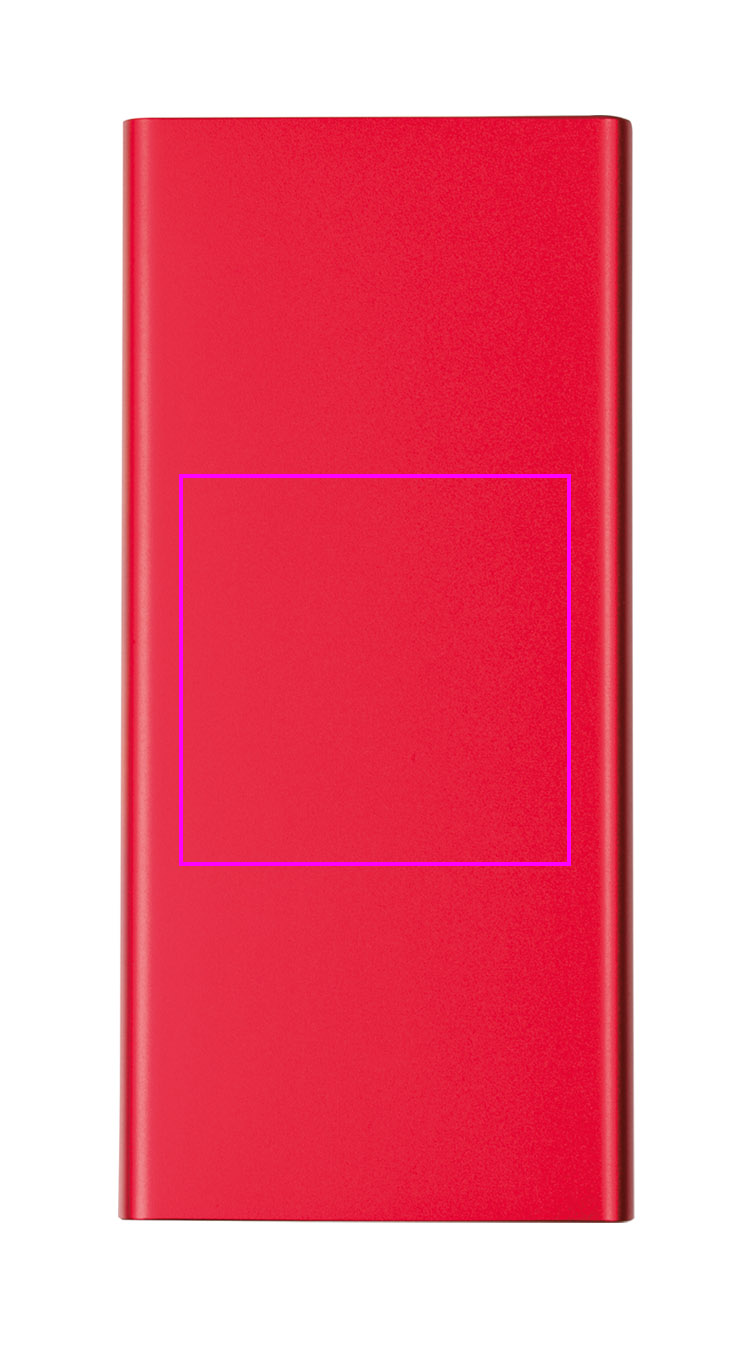 Power bank 10000 mAh z aluminium z recyklingu GIORGIA