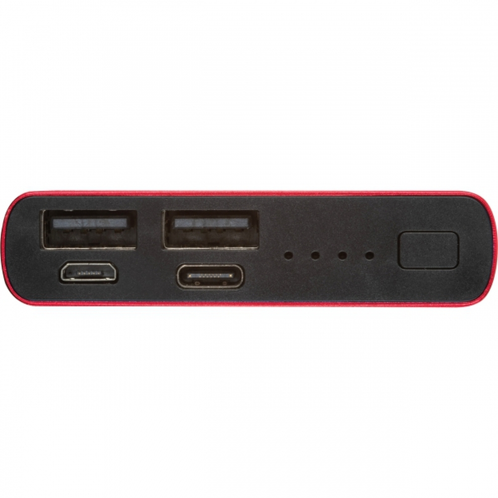 Power bank 10000 mAh z aluminium z recyklingu GIORGIA